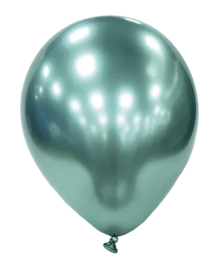 6ct, 12" Platinum Green Balloon