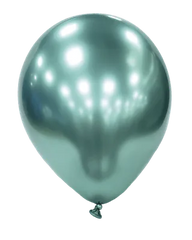 6ct, 12" Platinum Green Balloon