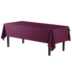 Plum Table Covers | 12 Pack