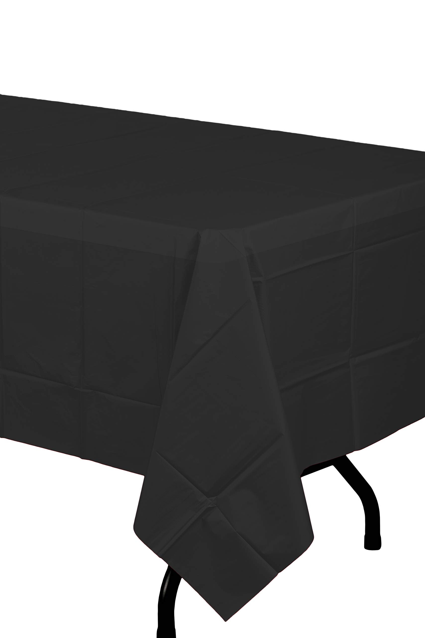 Premium Black Table Covers | 6 Pack