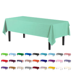 Premium Mint Table Covers | 6 Pack