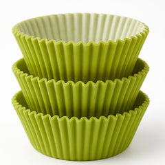 Kiwi Green Solid Baking Cups - 75 Pack