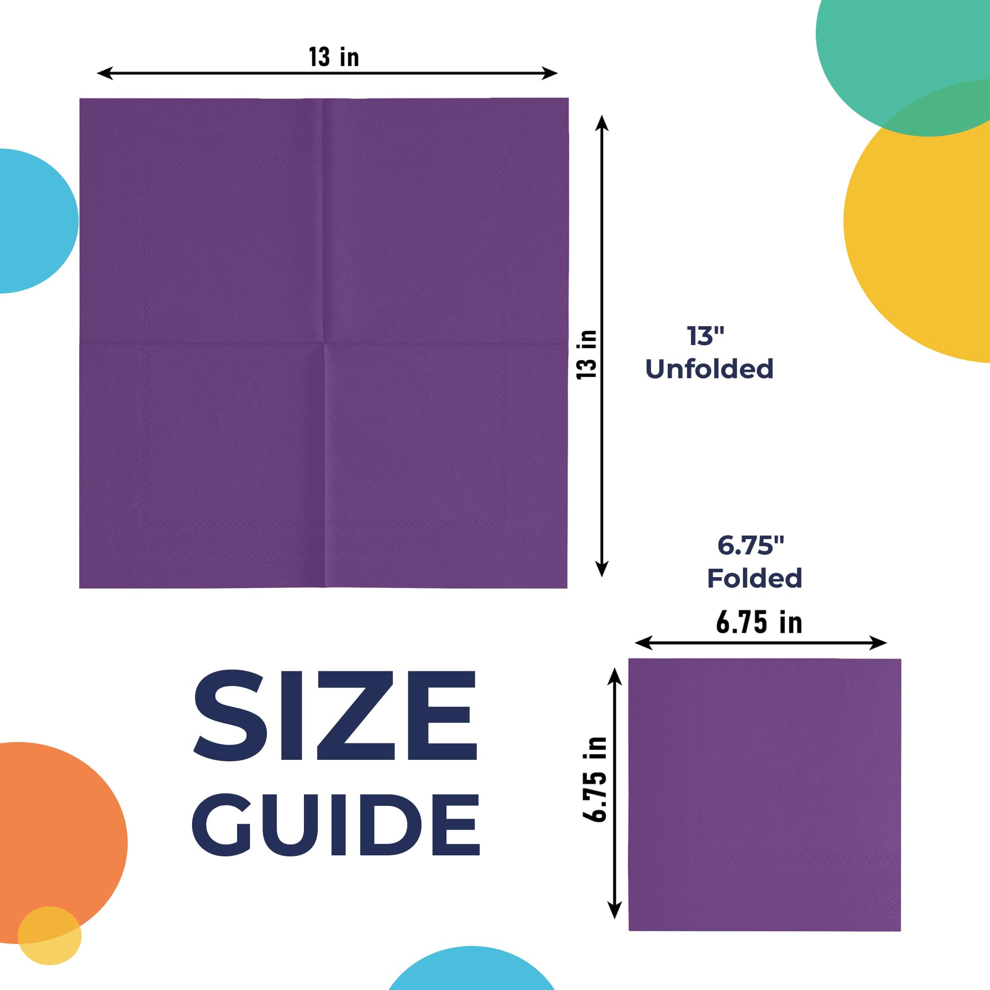 Unleashed - Purple Luncheon Napkins - 50 Ct.