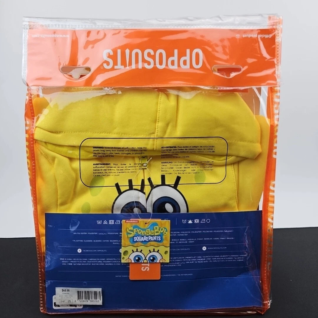 SpongeBob SquarePants Boys' Halloween Onesie - Child (2-4)