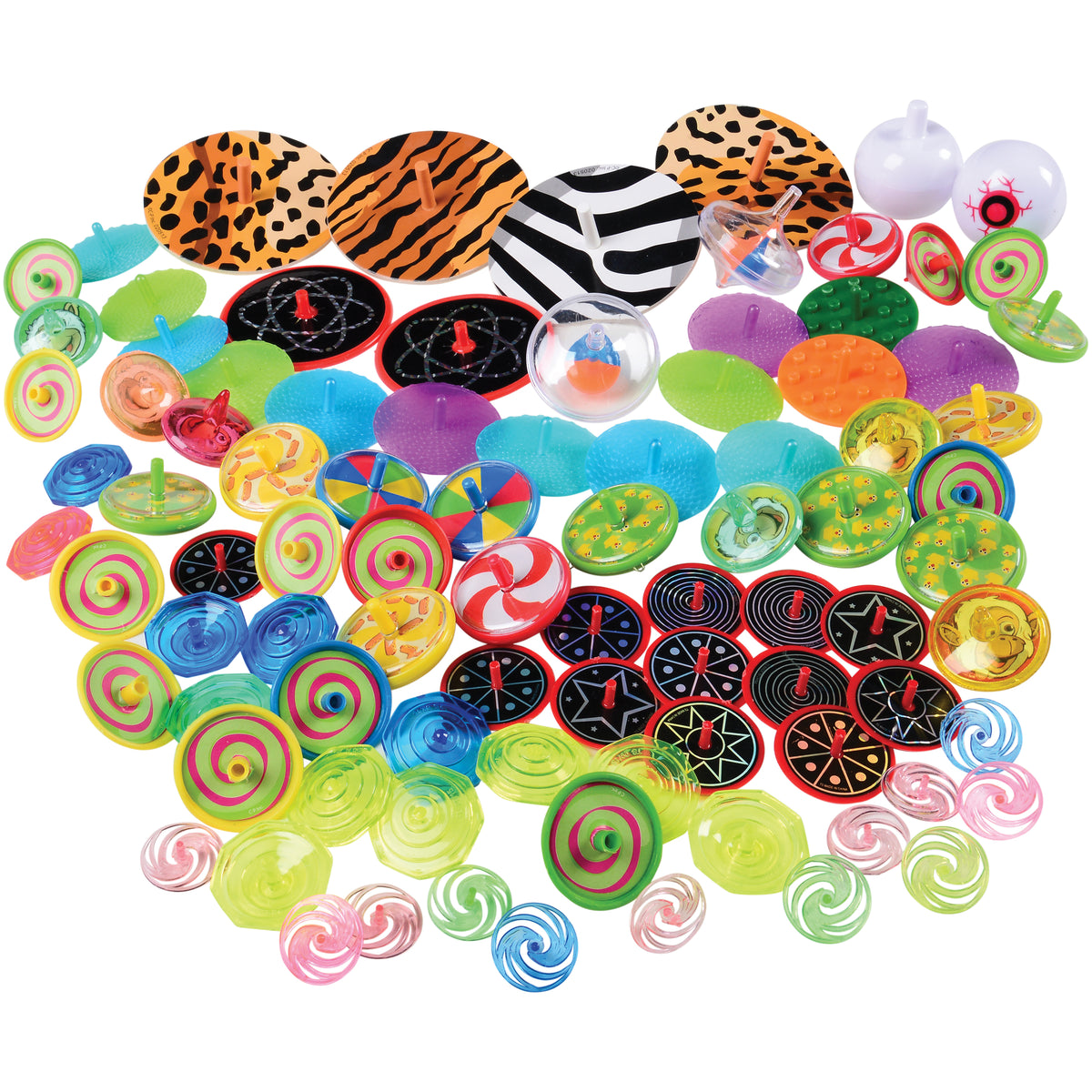 Spin Top Assortment/80-Pc