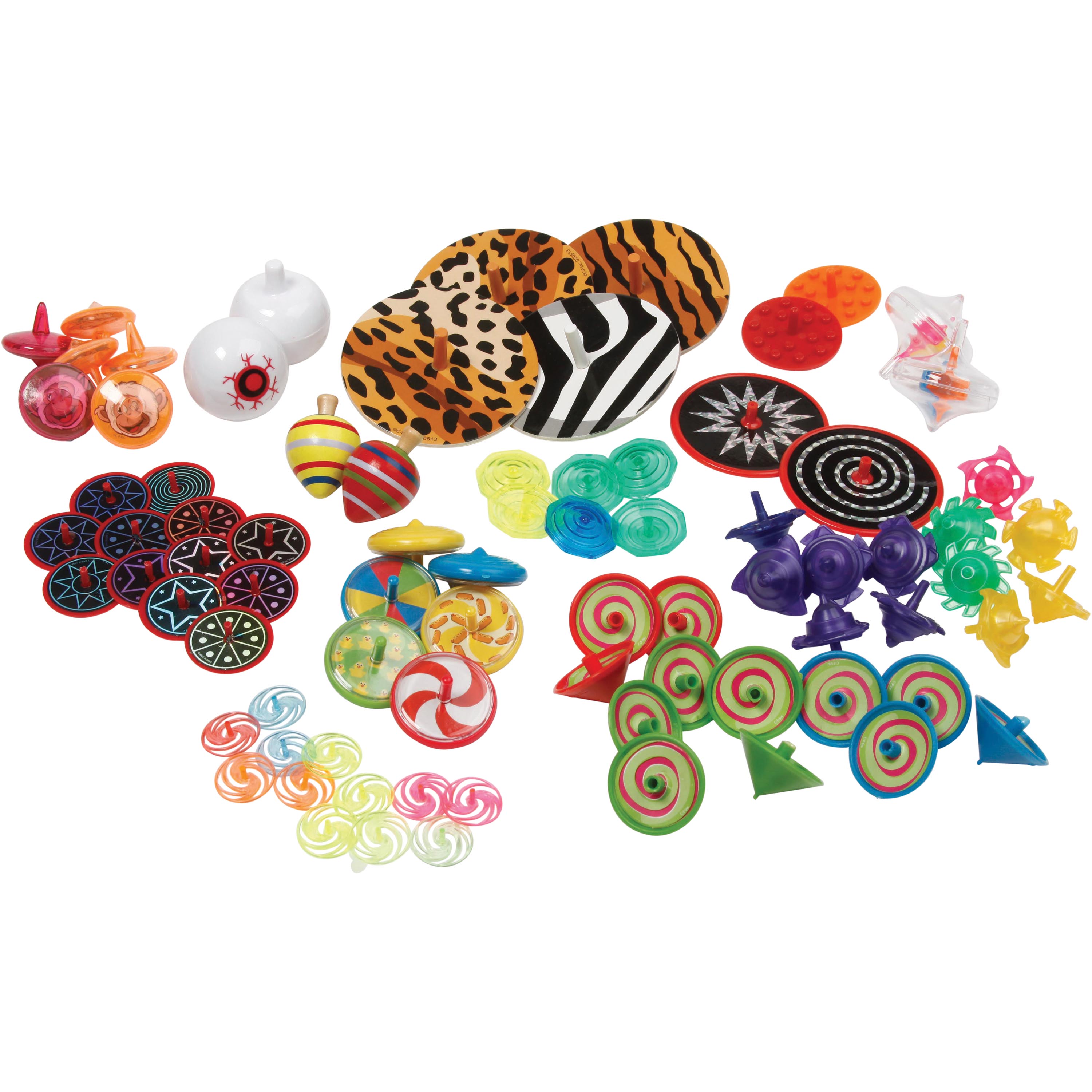 Spin Top Assortment/80-Pc