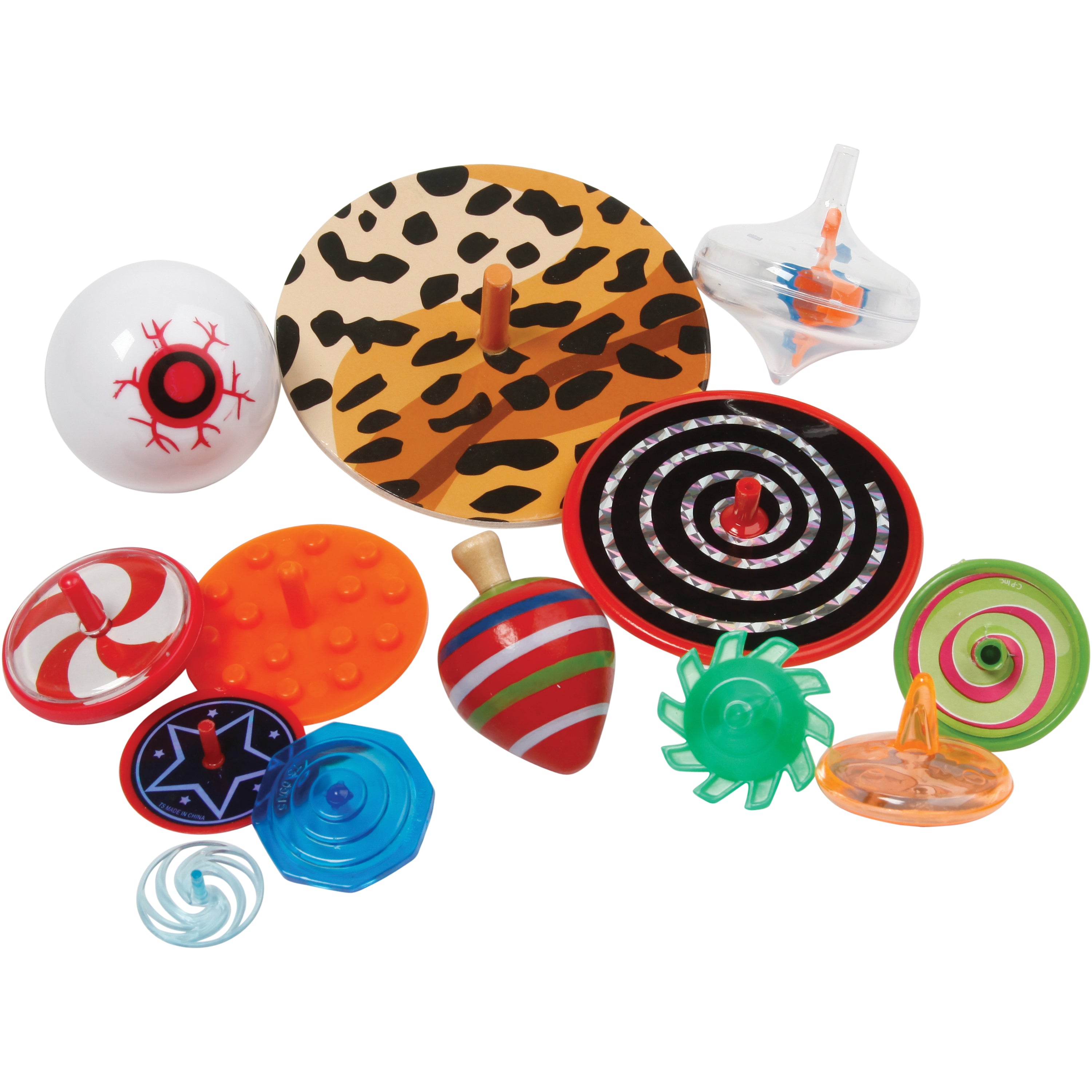 Spin Top Assortment/80-Pc