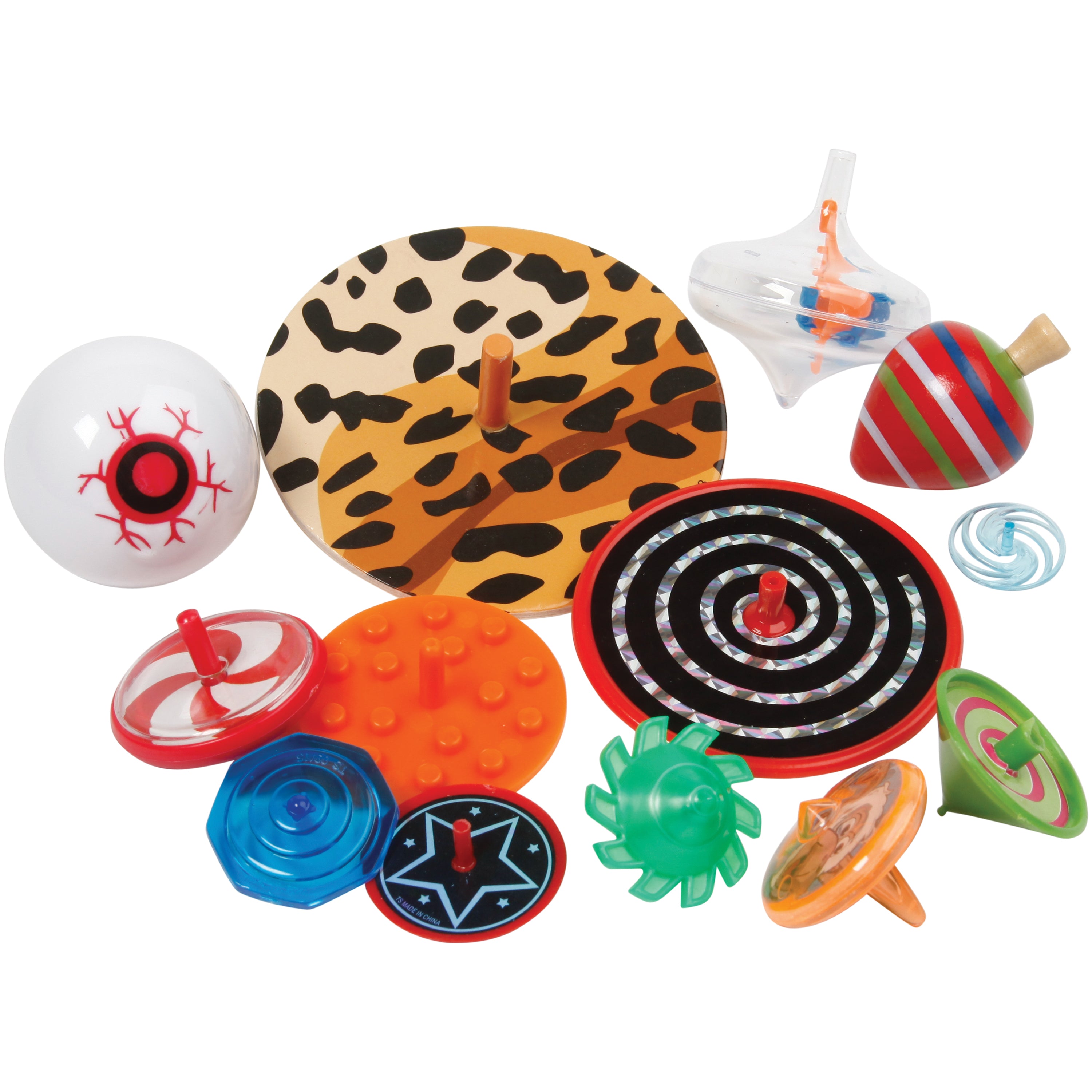 Spin Top Assortment/80-Pc