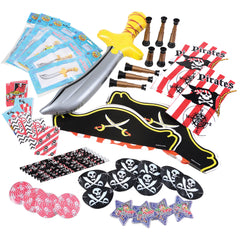 Pirate Party Assortment/72 Per Pkg