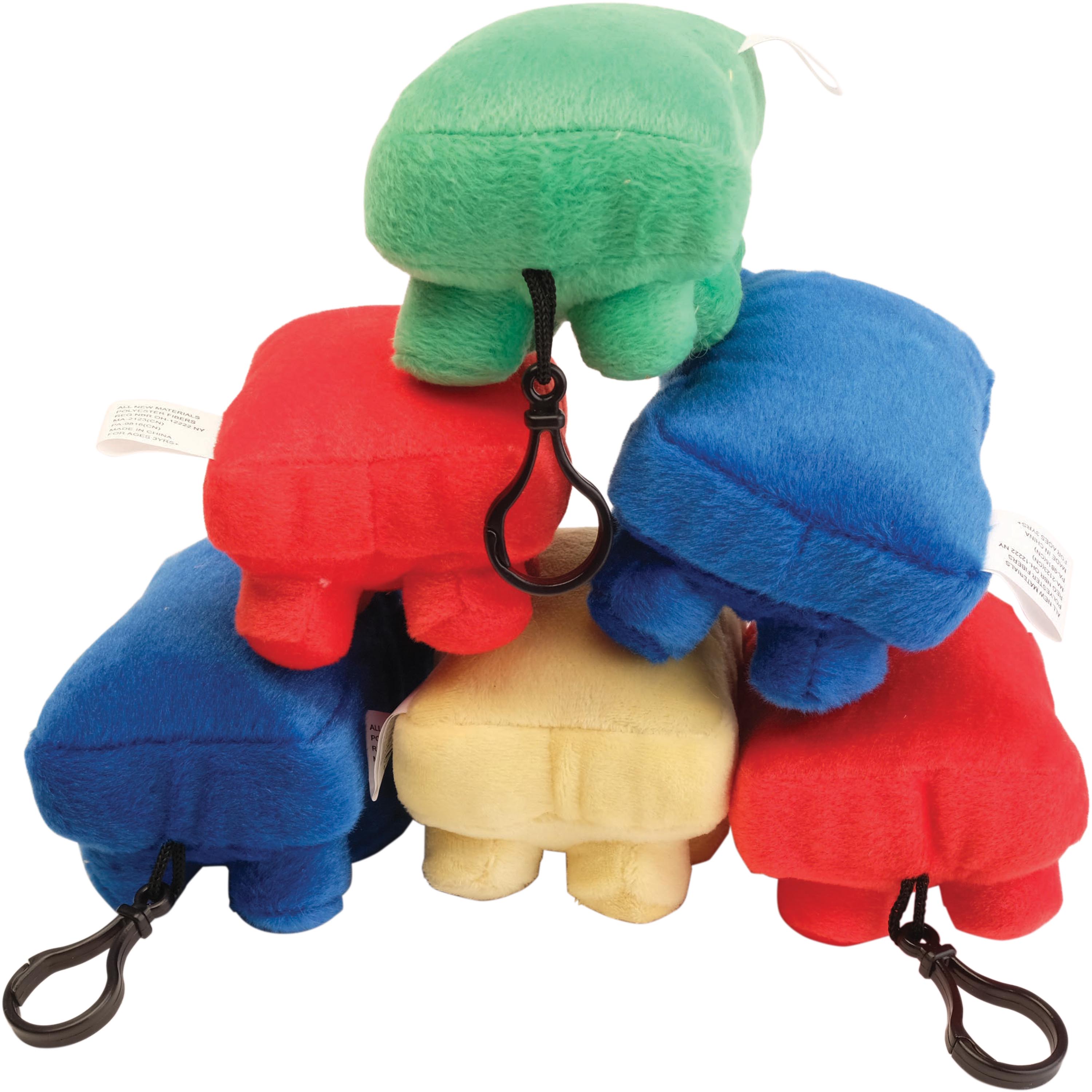 Clip Plush Assortment/30 Per Pkg