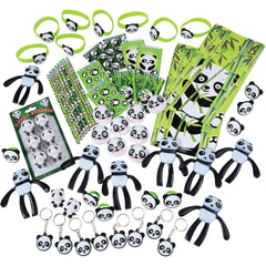 Panda Party Assortment/72 Per Pkg