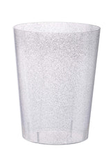 Silver Glitter Ice Bucket