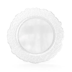 7 Inch and 10 Inch Leaf Plate Combo 15|15 - Clear