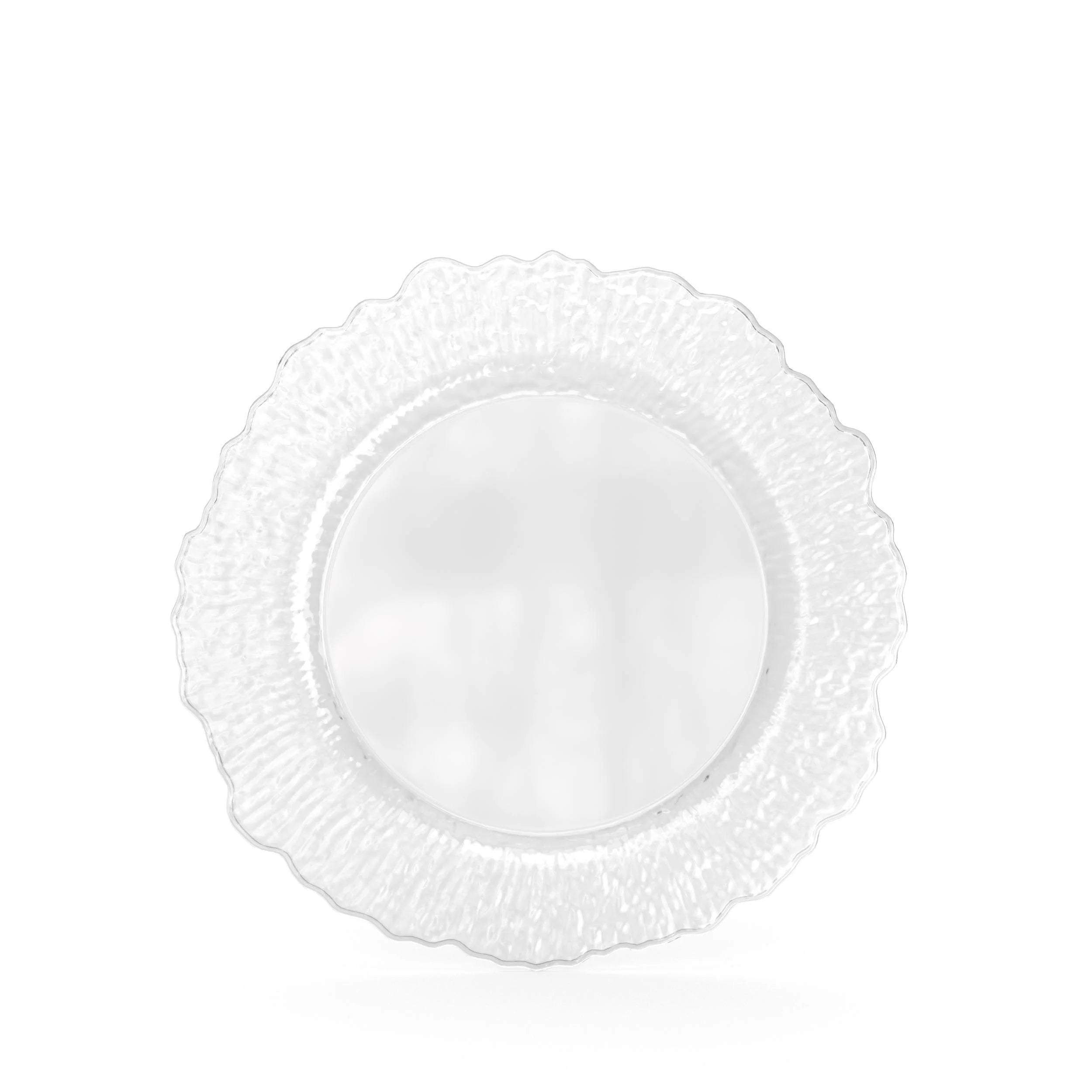 7 Inch and 10 Inch Leaf Plate Combo 15|15 - Clear