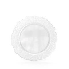 7 Inch and 10 Inch Leaf Plate Combo 15|15 - Clear