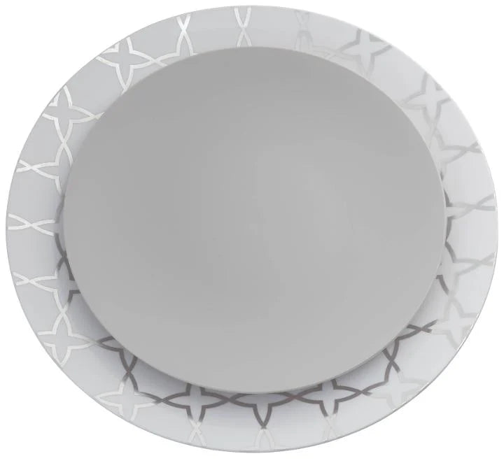 Disposable Geo Dinnerware Set