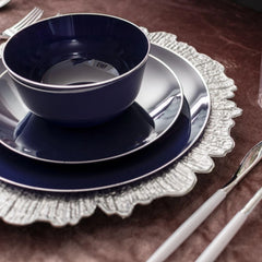 Disposable Navy Classic Dinnerware Set