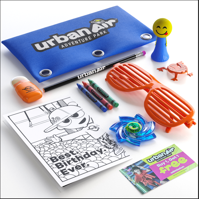 Urban Air Binder Goody Bag