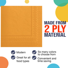 Yellow Luncheon Napkins | 1800 Count
