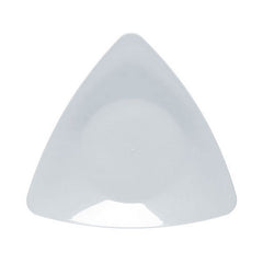 7 In. Clear Triangle Plates | 10 Count