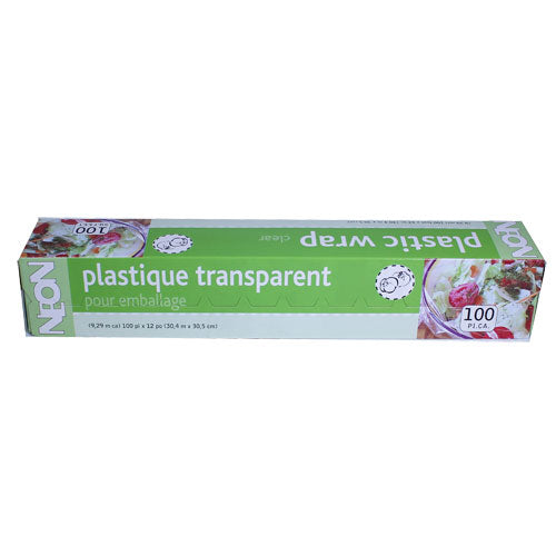 Plastic Wrap | 100 Sq. Ft. | 1 Count