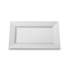 7.5 In. Clear Rectangle Plates | 10 Count