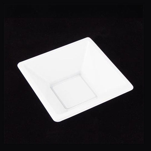 5 Oz. White Square Bowls | 10 Count