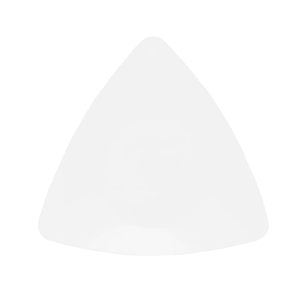 6 In. Clear Triangle Plates | 10 Count