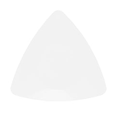 7 In. Clear Triangle Plates | 10 Count