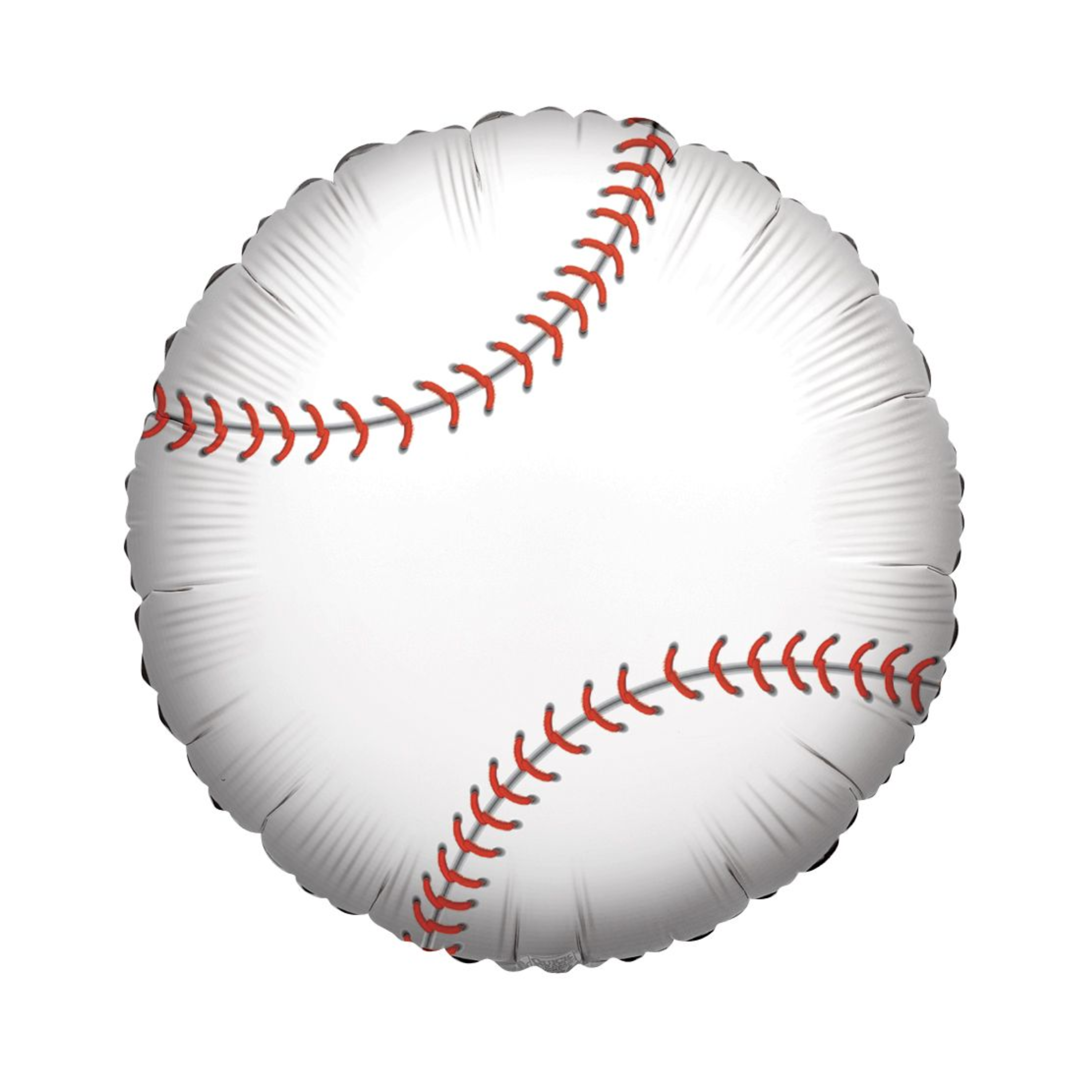 Round Baseball Mylar Balloon - 1 Ct.