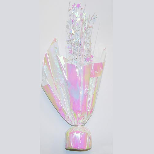 Iridescent Balloon Centerpiece