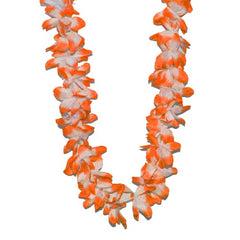 Orange Plumeria Flower Leis (12)