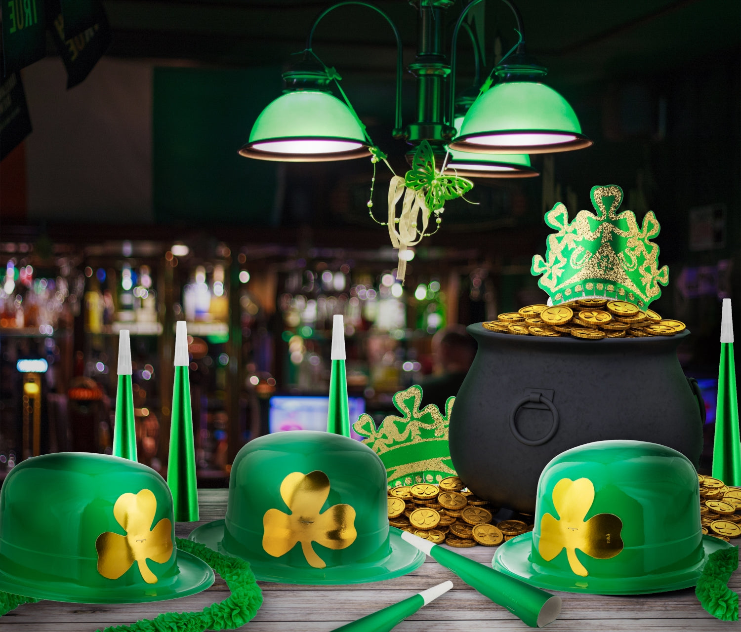 Shamrock Party Kit for 50