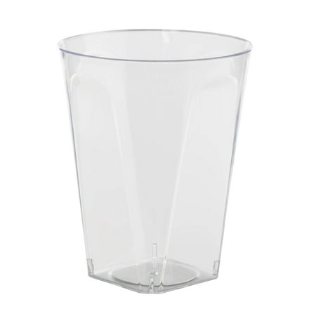 7 Oz. Clear Square Bottom Tumblers | 20 Count