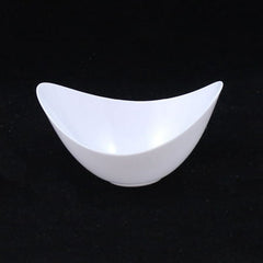 2 Oz. White Fluted Oval Dessert Bowls | 12 Count