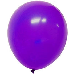 9 In. Purple Latex Balloons - 20 Ct.