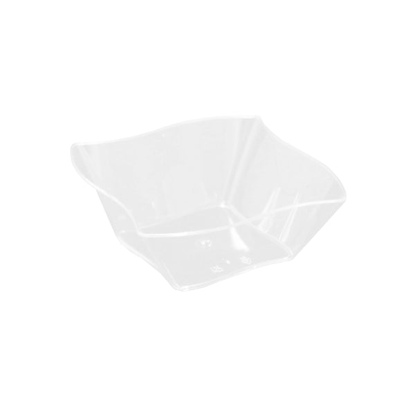 2 1/4 Oz. Clear Wavy Bowls | 8 Count