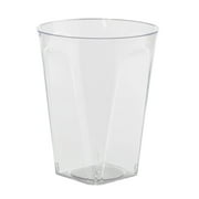 7 Oz. Clear Square Bottom Tumblers | 20 Count