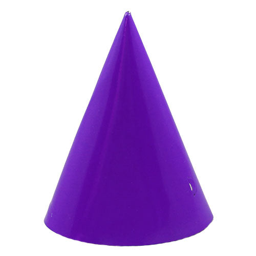 Purple Party Hats (8)